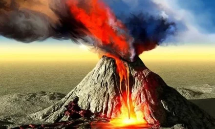 Bentang Alam Gunung Yang Memiliki Letusan Dahsyat
