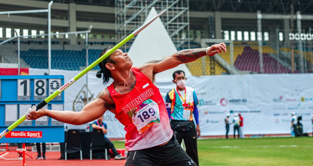 Olahraga Atletik Lempar Lembing Atau Sejenis Tombak