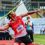 Olahraga Atletik Lempar Lembing Atau Sejenis Tombak