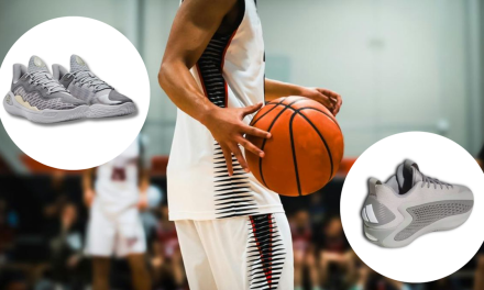 Model Style Sebuah Sepatu Olahraga Basket