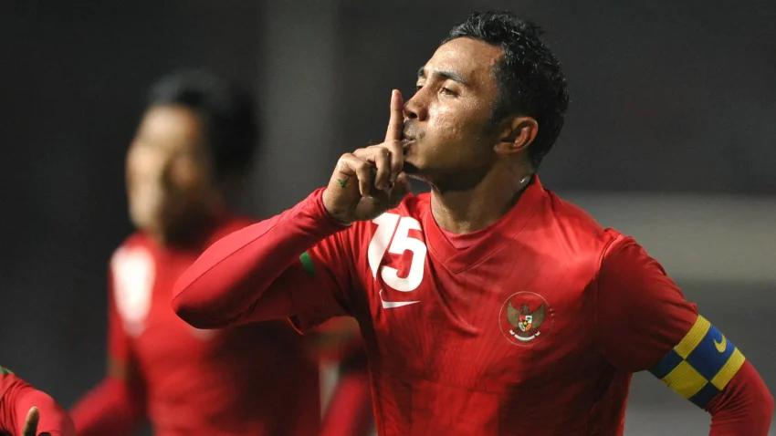 Pemain Bola Timnas Indonesia Kapten Firman Utina