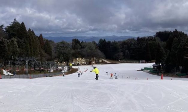 Aktivitas Rekreasi Ski Saat Mulai Musim Salju