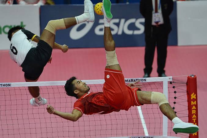 Olahraga Terbaik Tradisional Takraw Dengan Bola Rotan