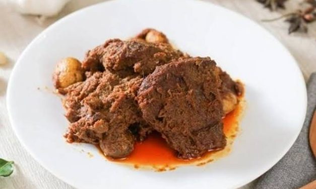 Masakan Populer Rendang Daging Khas Indonesia